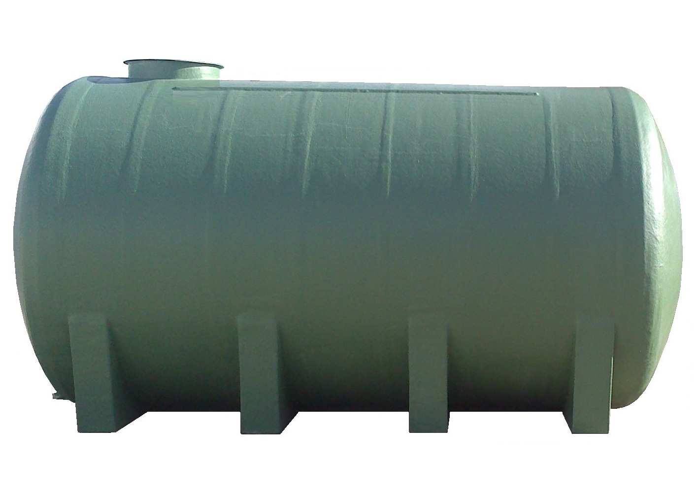 Depósito horizontal con patas